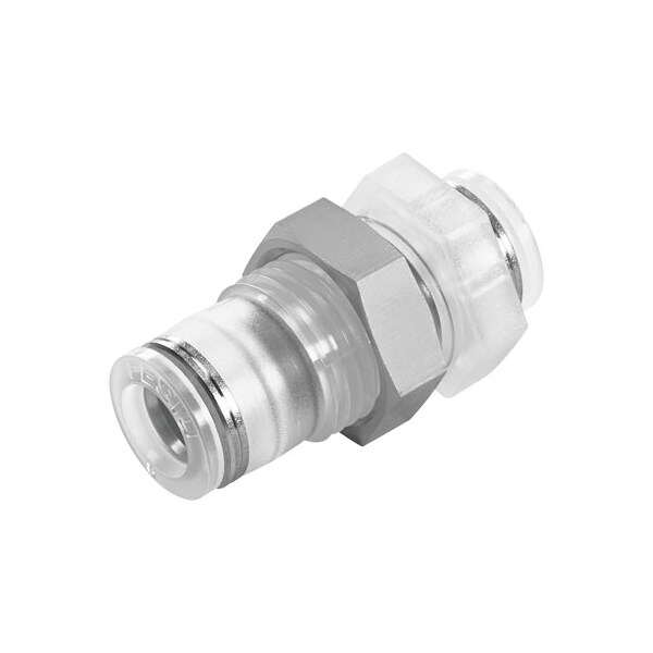 Push-In Bulkhead Connector NPQP-H-Q6-E-FD